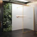 Fastvegg Novellini H ART HP Rillet Glass