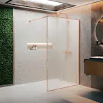 Fastvegg Novellini H ART HP Rillet Glass