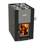 Vedfyrt Badstuovn Harvia 22 GreenFlame ES med Vanntank