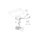 LED-spot Beslag Design Holl TDM D-M overflatemontert 24V/4,5W