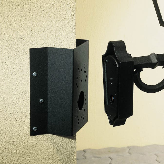 Hjørnefeste Gnosjö Konstsmide Sort Universal