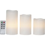 LED Kubbelys Star Trading May 3-pk 10/12,5/15 cm