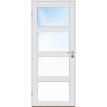 Innerdør Bygg1 Base 4 Klarglass