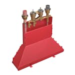 Innbyggingsdel Axor for 4-hulls Badekarbatteri