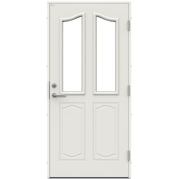 Ytterdør Diplomat Ingrid Klart Glass