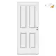 Innerdør Bygg1 Anna Hvit med Karmsett
