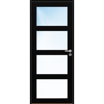 Innerdør Bygg1 Base 4 Klarglass