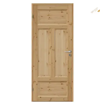 Innerdør Bygg1 Bente Furu med Karmsett