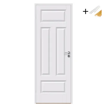 Innerdør Bygg1 Ida Hvit med Karmsett