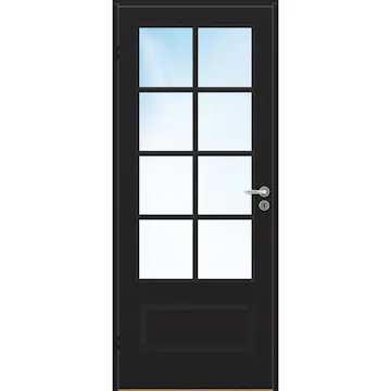 Innerdør Bygg1 Ida Kompakt FW Klarglass