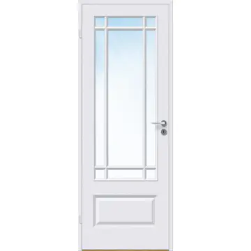 Innerdør Bygg1 Ida Kompakt FW New York Klarglass