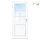 Innerdør Bygg1 Jonas HW Klarglass med Karmsett
