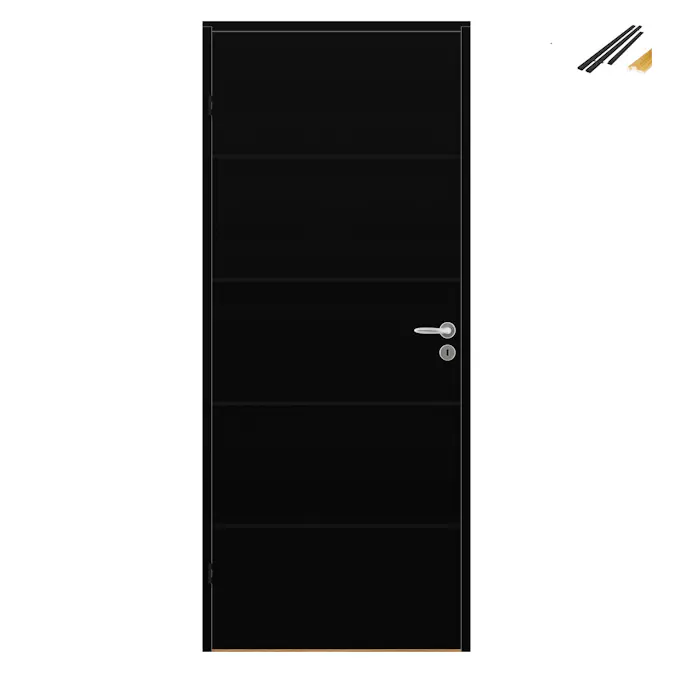 Innerdør Bygg1 Quatro Kompakt med Karmsett