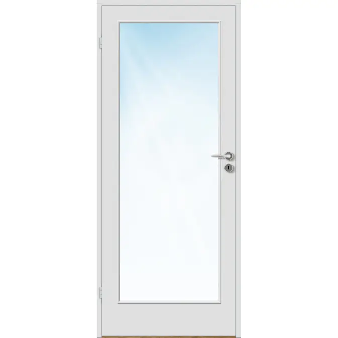 Innerdør Bygg1 Sletten FW Klarglass