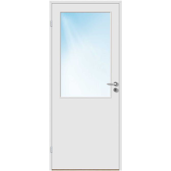 Innerdør Bygg1 Sletten HW Klarglass