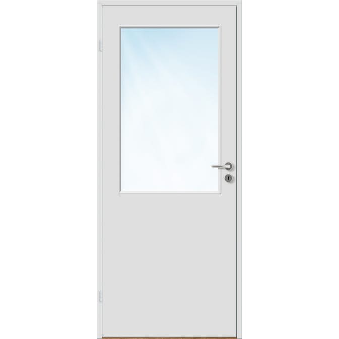 Innerdør Bygg1 Sletten HW Klarglass