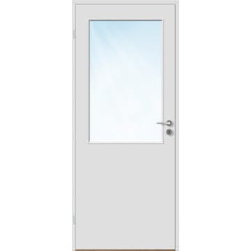 Innerdør Bygg1 Sletten HW Kompakt Klarglass