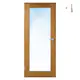 Innerdør Bygg1 Stil 1 Eik Glass med Karmsett