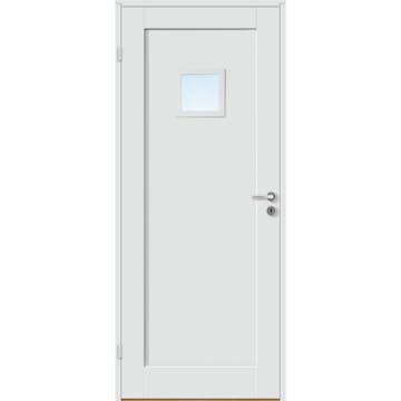 Innerdør Bygg1 Stil 1 F1 Hvit Glass