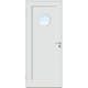 Innerdør Bygg1 Stil 1 R1 Hvit Glass