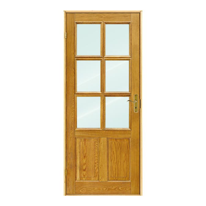 Innerdør Scanflex Eirin Eik Klarglass