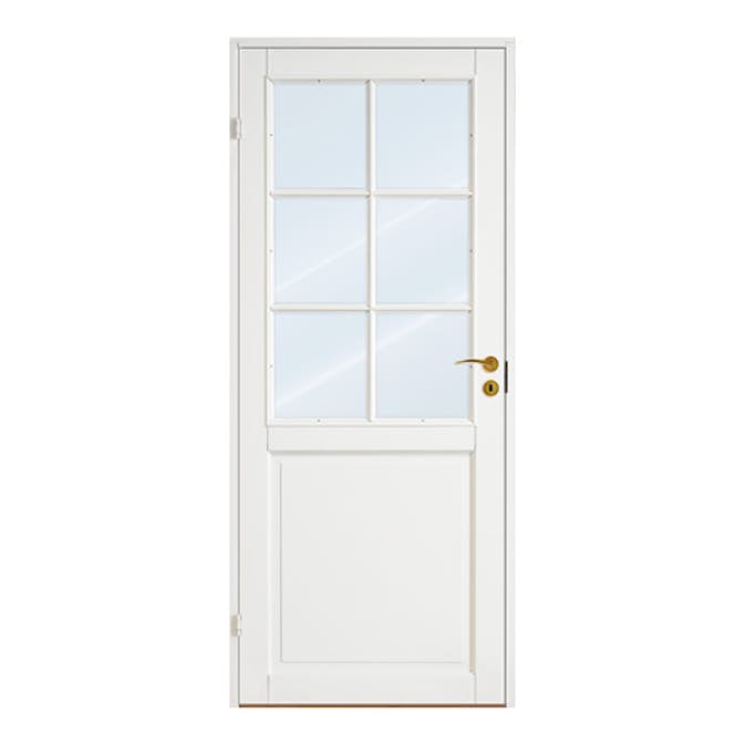 Innerdør Scanflex Sindre Klarglass 2x3