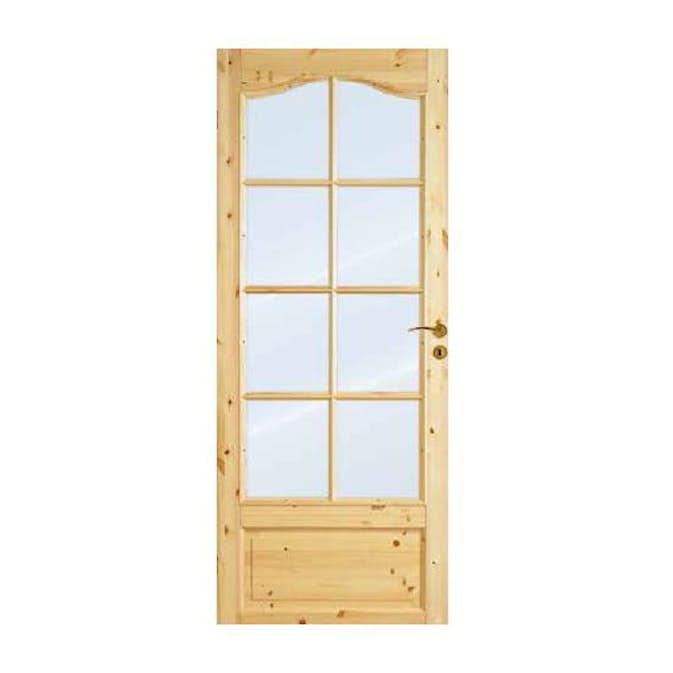 Innerdør Scanflex Siv Furu Klarglass 2x4