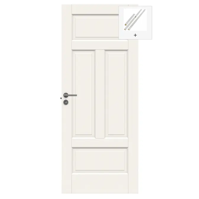 Innerdør Swedoor Craft 04N med Karmsett