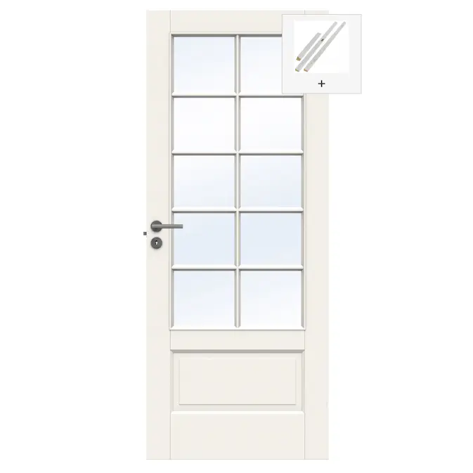 Innerdør Swedoor Craft SP10 med Karmsett