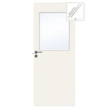Innerdør Swedoor Easy GW1 med Karmsett