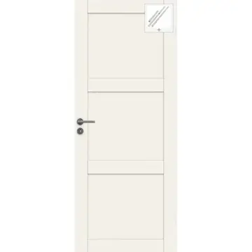 Innerdør Swedoor Purity 03L med Karmsett