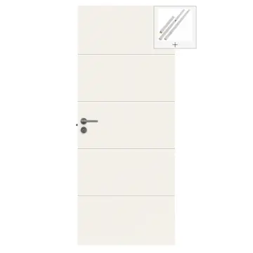 Innerdør Swedoor Stable Effect H500 med Karmsett