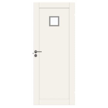 Innerdør Swedoor Unique 01L GWA 120 Hvit med Karmsett