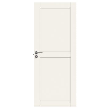 Innerdør Swedoor Unique 02L Hvit med Karmsett