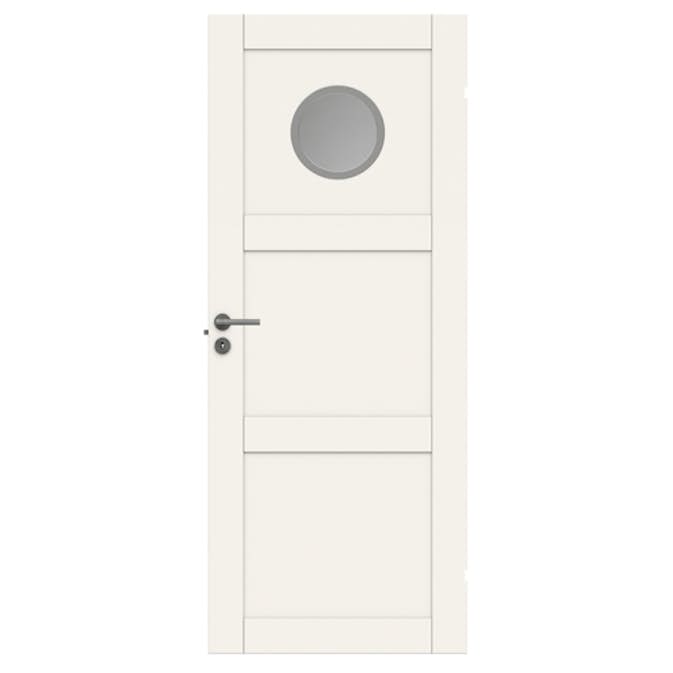 Innerdør Swedoor Unique 03L GWA 130 Hvit