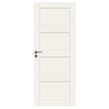Innerdør Swedoor Unique 04L Hvit med Karmsett