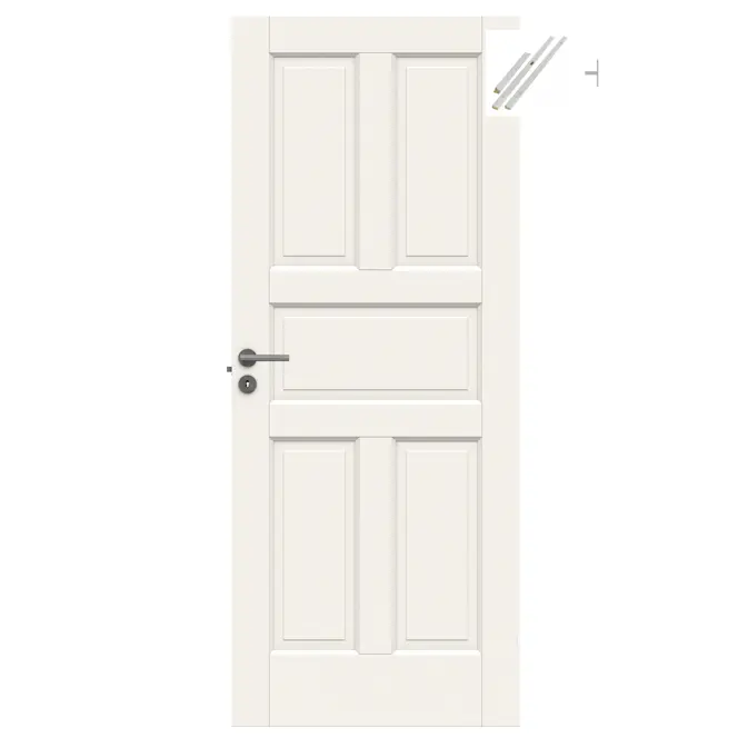 Innerdør Swedoor Craft 05 med Karmsett