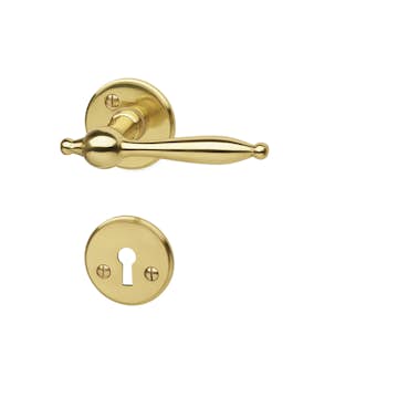 Innerdørvrider A9685 Habo Messing