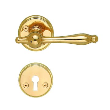 Innerdørvrider Beslagsboden B274PNS Messingfinish