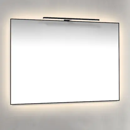Spegel Macro Design Crown Ambilight T-belysning Med Ram