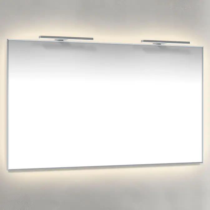 Spegel Macro Design Crown Ambilight T-belysning Med Ram