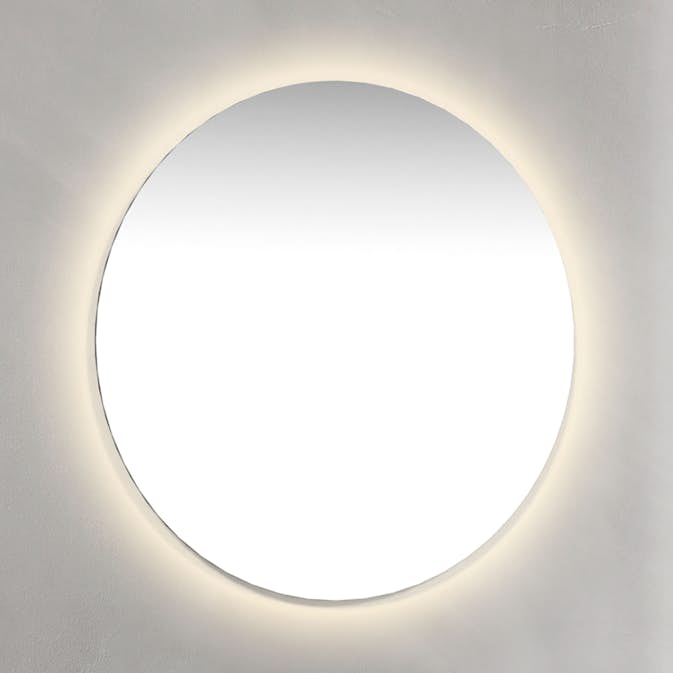 Spegel Macro Design Crown Rund Ambilight