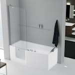 Badekar Novellini Iris med Dør 180