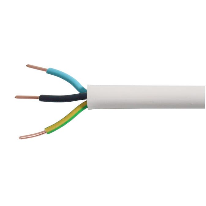 Kabel Bårebo EKK 3g 1,5 Hvit 25m