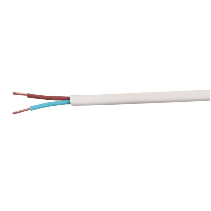 Kabel Bårebo SKX 2x0,75 Hvit 100m