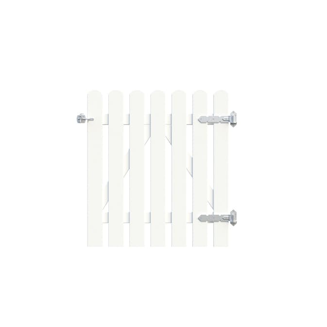 Port Palmako Kelda10 90X100 cm Hvitmalt