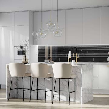 Kitchen Board Fibo 2124 KM99 HG New York Black