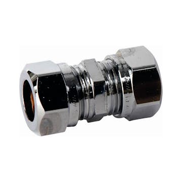 Klemringskobling Vatette Rett Forkrommet