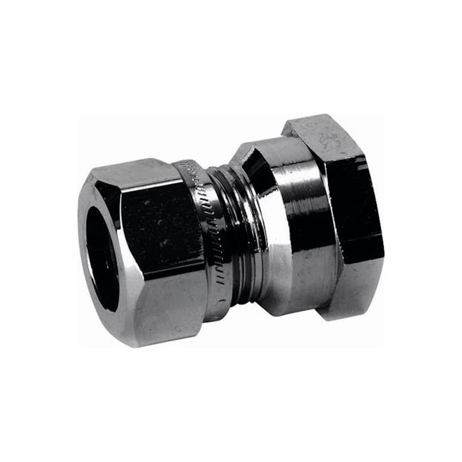 Klemringskobling Vatette Rett Innvendig Forkrommet