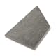 Uteklinker Bricmate Z Concrete Anthracite Inner Corner Left 30x60 cm